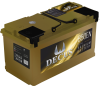 АКБ Decus 6CT-77R (золото)